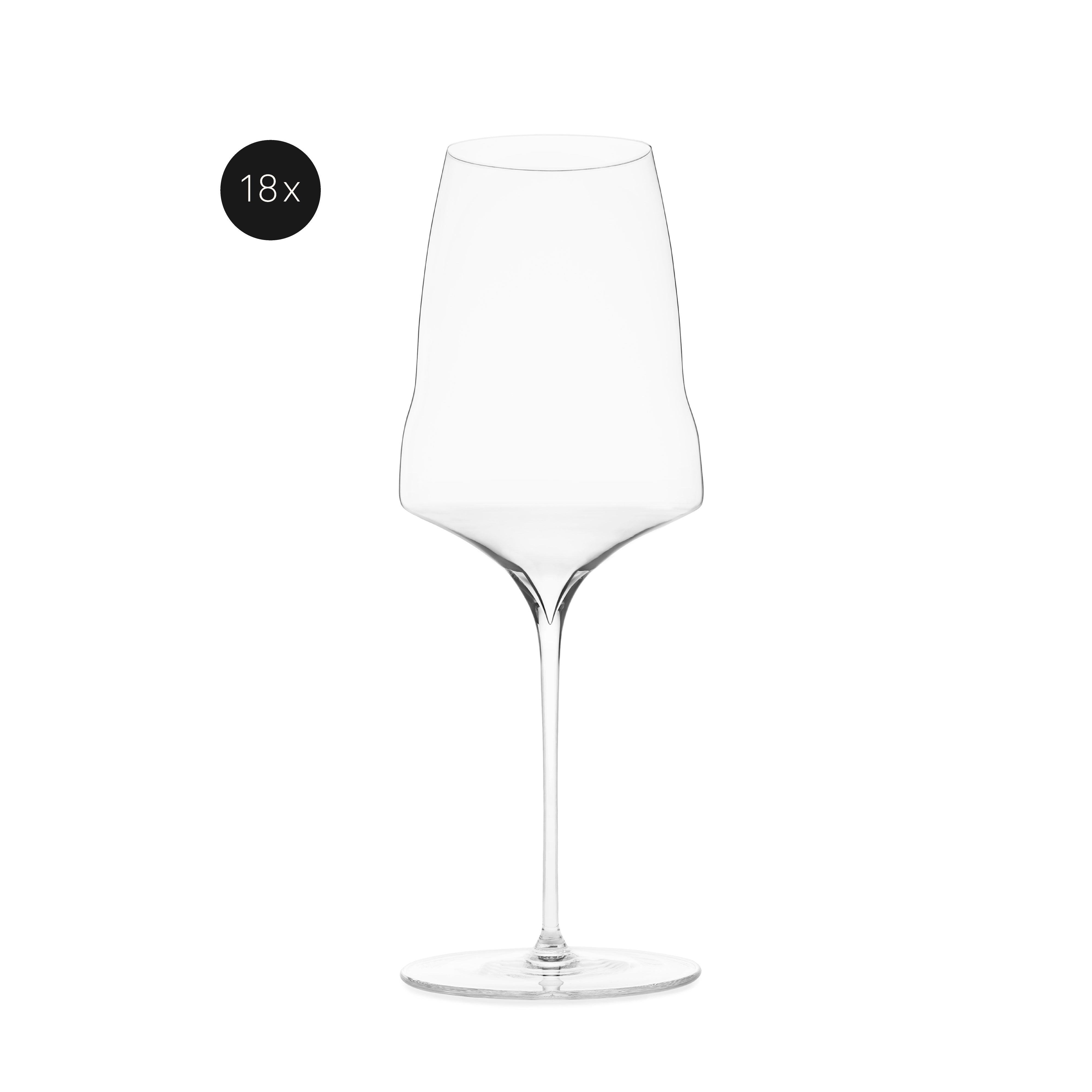 Josephine N° 2 by Josephinenhütte – Universal wine glasses #Set_Set of 18