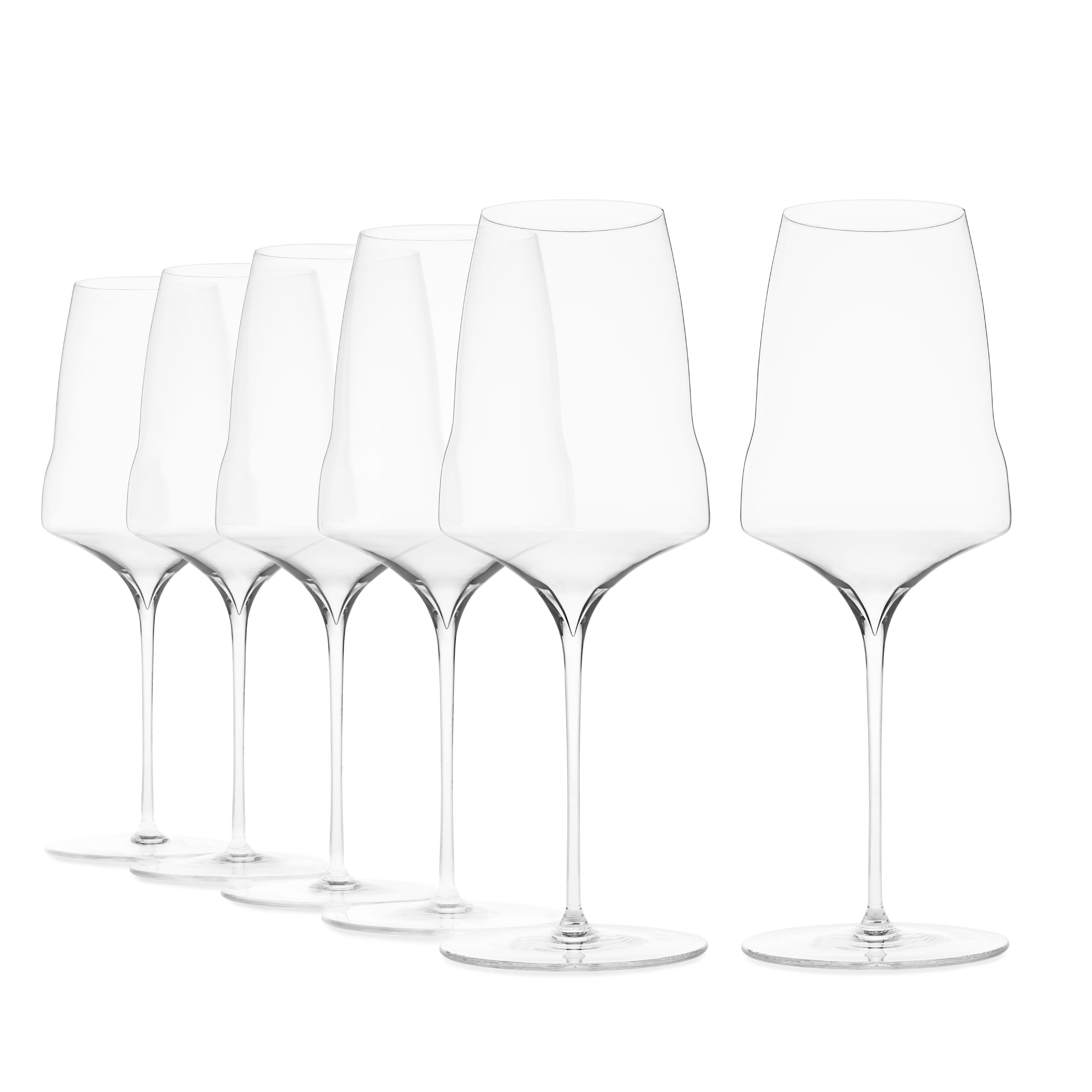 Josephine N° 2 – Set of 6 Handmade Universal Wine Glasses
